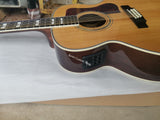 12 String Jumbo Acoustic Electric Guitar-F512-Solid Cedar-Ebony