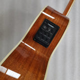 koa wood-Jumbo Guild acoustic electric guitar presys blend 301 pickups 43 inches guitar