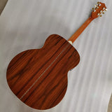 koa wood-Jumbo Guild acoustic electric guitar presys blend 301 pickups 43 inches guitar