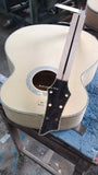 Super Design Jumbo Acoustic Guitar-43 Inches-AAAA Solid Wood-Custom