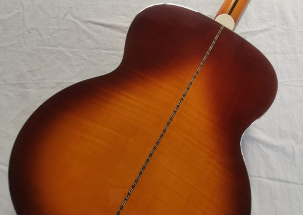 Jumbo Acoustic Folk-AAA Solid Wood-Honey Tobacco Spurce