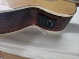 12 String Jumbo Acoustic Electric Guitar-F512-Left Handed-Ebony