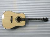 AAA Solid Custom-D Style D42 Acoustic Electric Guitar-Nitro Finished