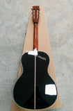 professional custom guitar O parlor ebony fretboard abalone inlay